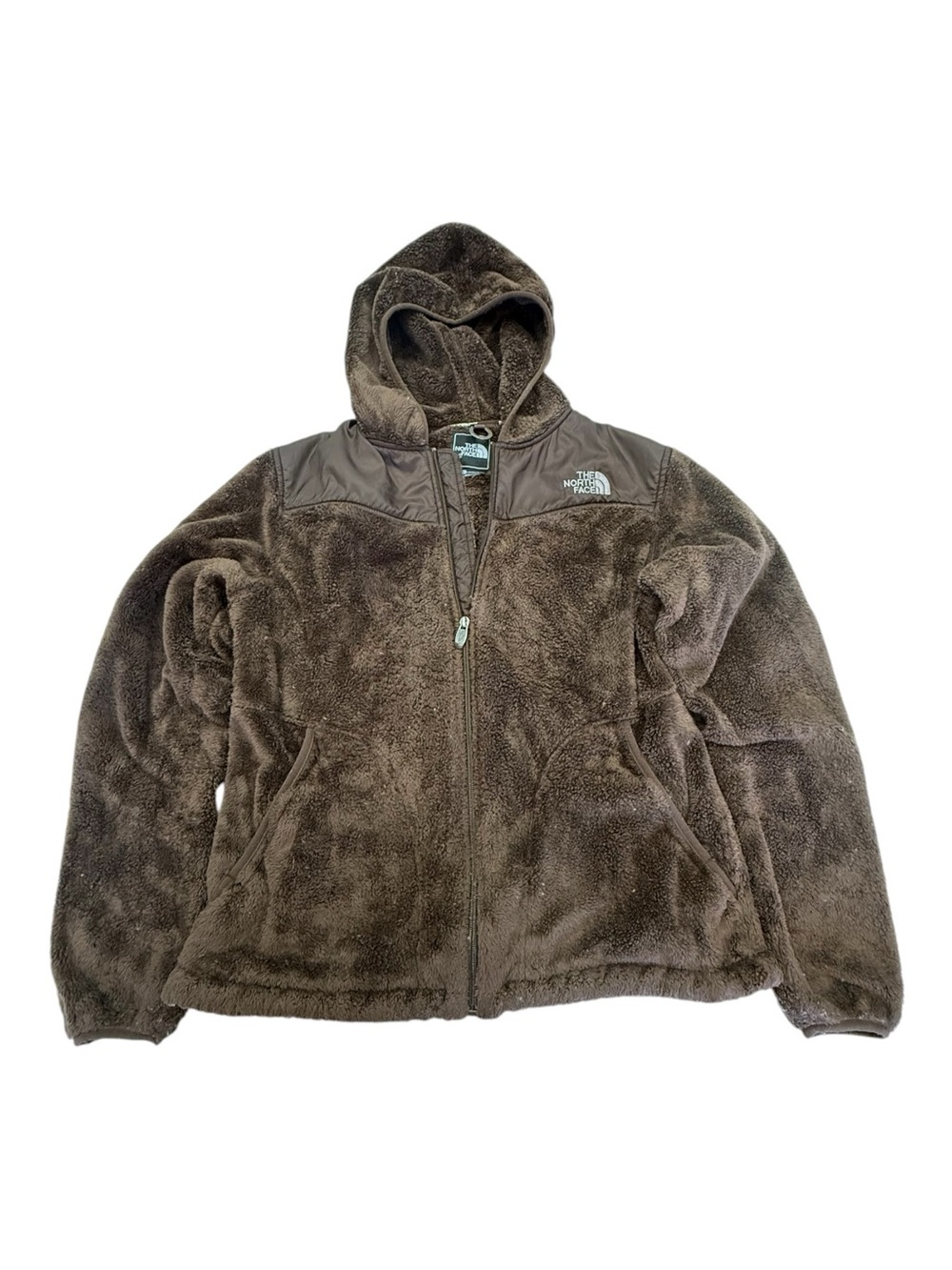 The North Face Osito Silken Fleece Full Zip Hoodie Size L